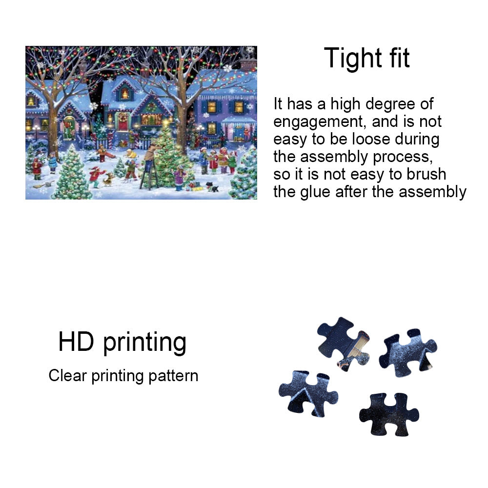 PWO Fitness Mini Christmas Tree Decor Sisal Frost Trees with Wooden Ba