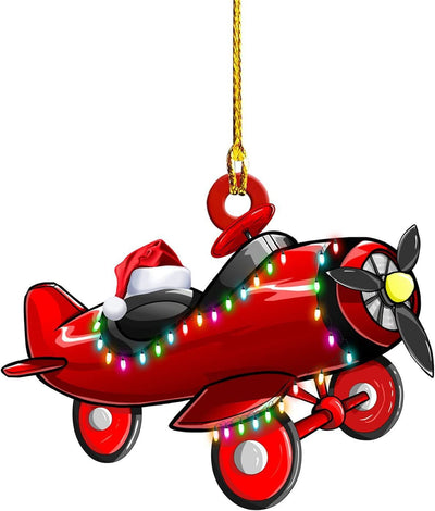 PWO Fitness Christmas Tree Hanging Truck Decoration Pendant