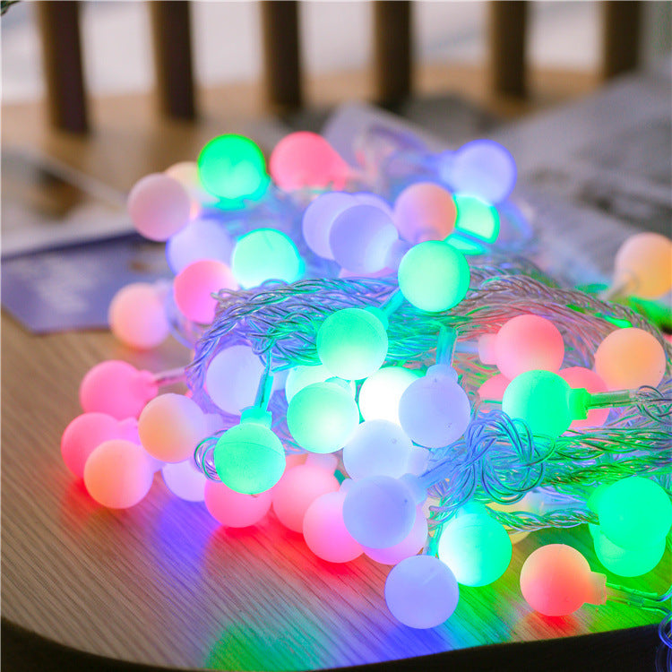 PWO Fitness LED Lights Small Ball Christmas String Light