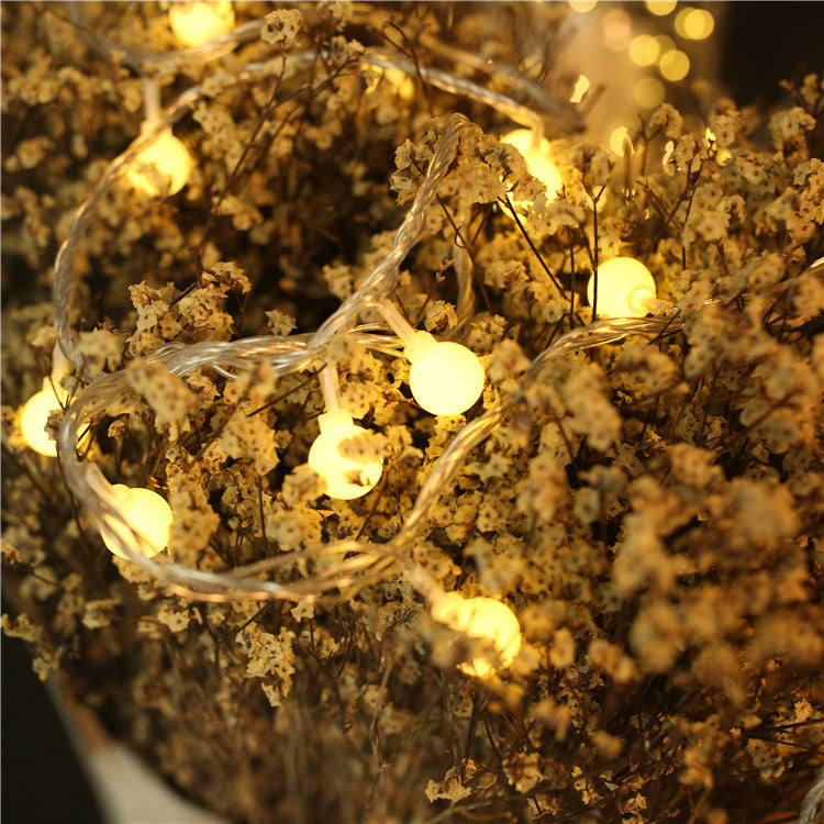 PWO Fitness LED Lights Small Ball Christmas String Light