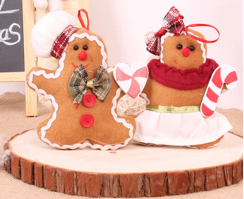 PWO Fitness Gingerbread Man and Snowman Christmas Decor