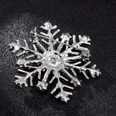 PWO Fitness Christmas gift snowflake brooch