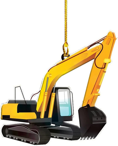 PWO Fitness Christmas Tree Hanging Truck Decoration Pendant