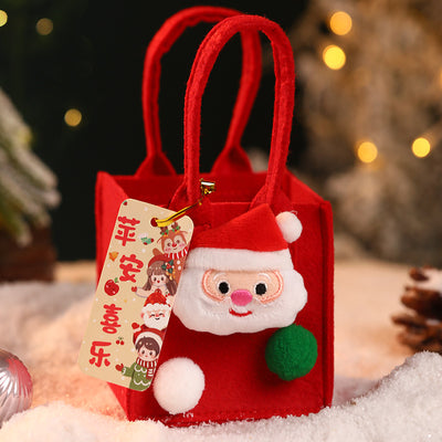 PWO Fitness Christmas Gift Bag Gift Christmas Eve Non-Woven Style
