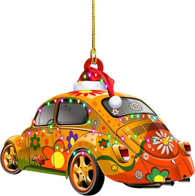PWO Fitness Christmas Tree Hanging Truck Decoration Pendant