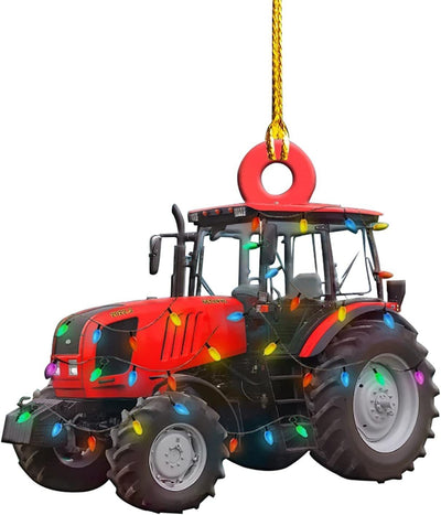 PWO Fitness Christmas Tree Hanging Truck Decoration Pendant