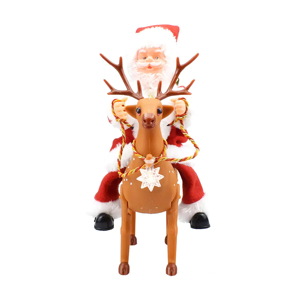 PWO Fitness Christmas Toy Gift Decorations and Ornaments featuring Santa and a reindeer.