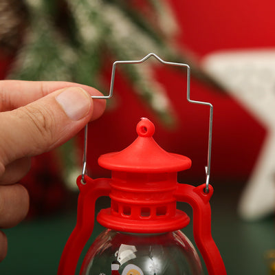 PWO Fitness Christmas Decorations LED Portable Oil Lamp