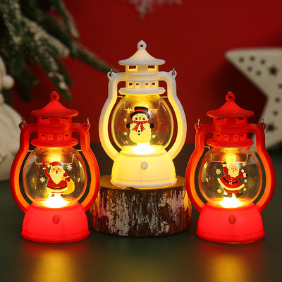 PWO Fitness Christmas Decorations LED Portable Oil Lamp